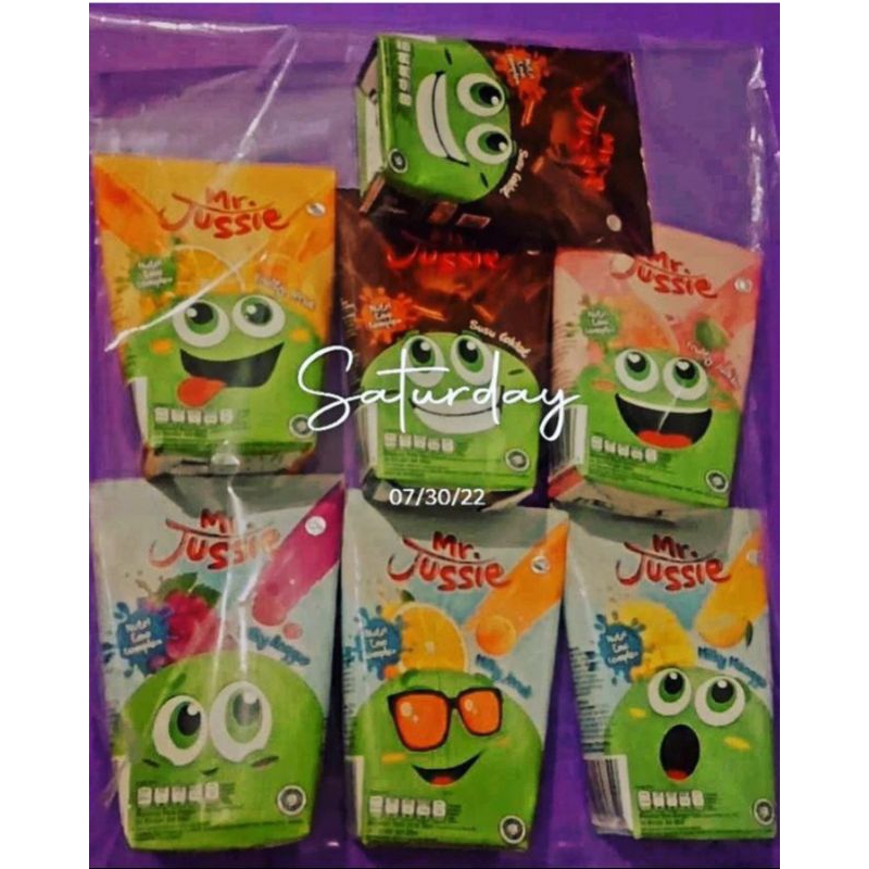 

TERMURAH Mr. Jussie 1 paket isi 7pcs