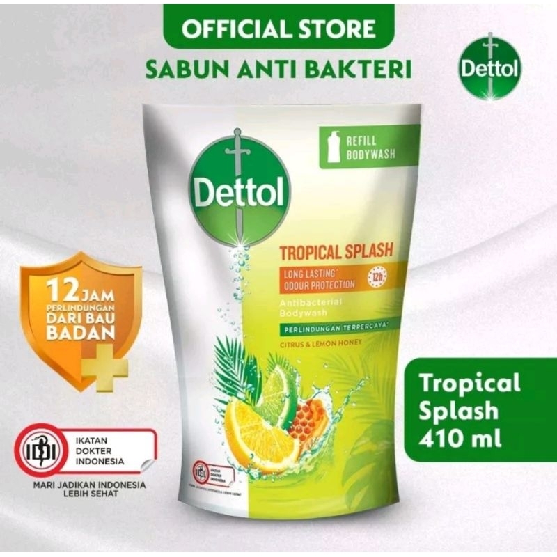 Dettol Body Wash Tropical Splash