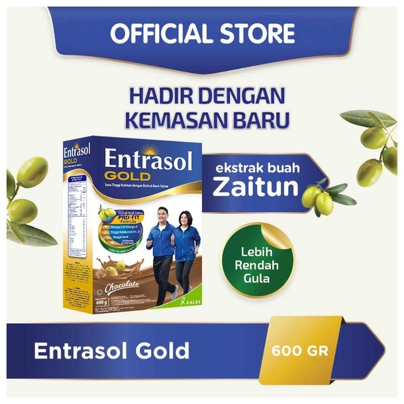 

Entrasol Gold Susu Bubuk Coklat 2X300G