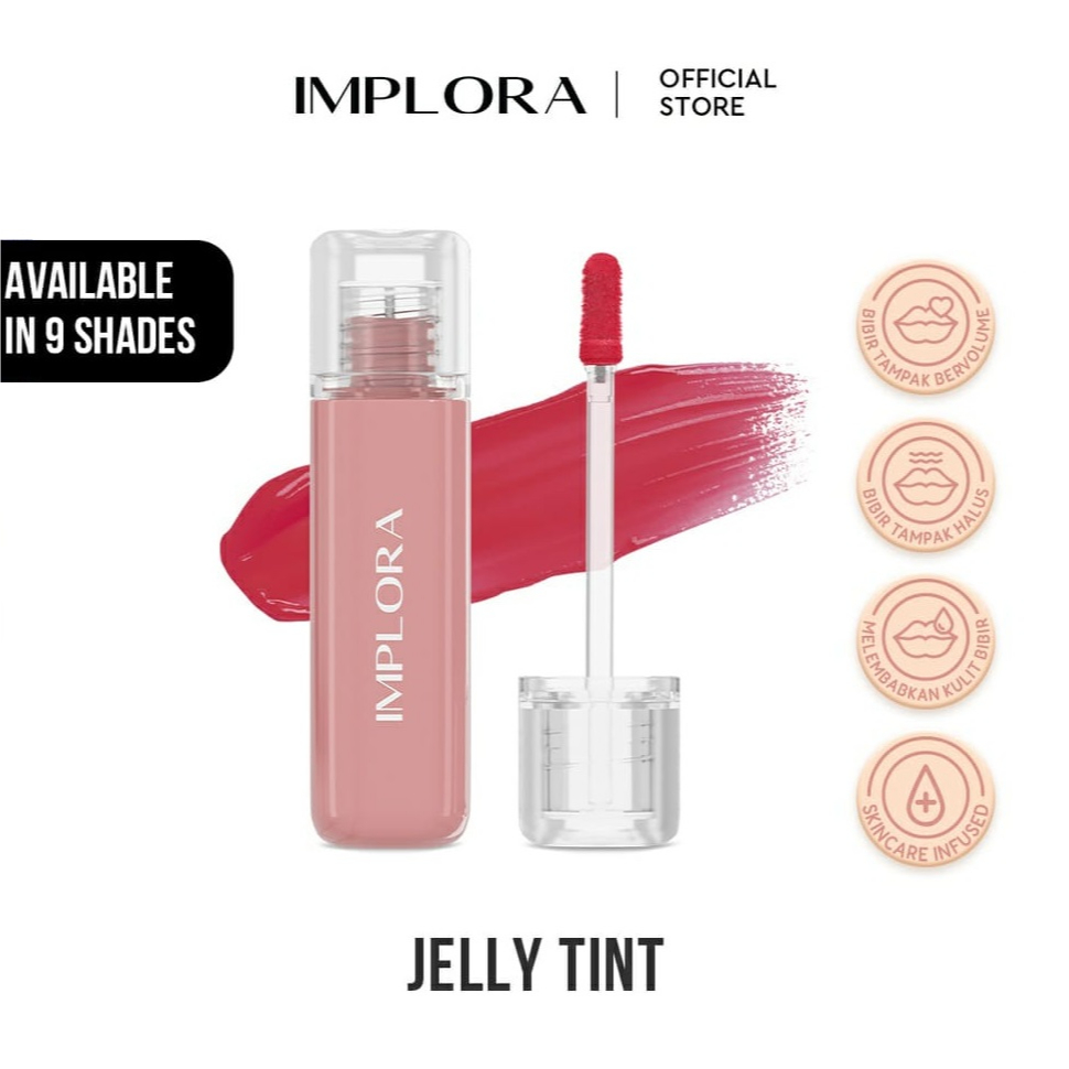RATU ♥️ IMPLORA ♥️ IMPLORA Jelly Tint | Lip Tint GlossyIMPLORA Jelly Tint | Lip Tint Glossy