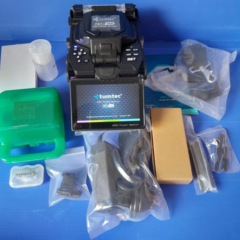 splicer tumtec fst 16s/ alat sambung fiber optic