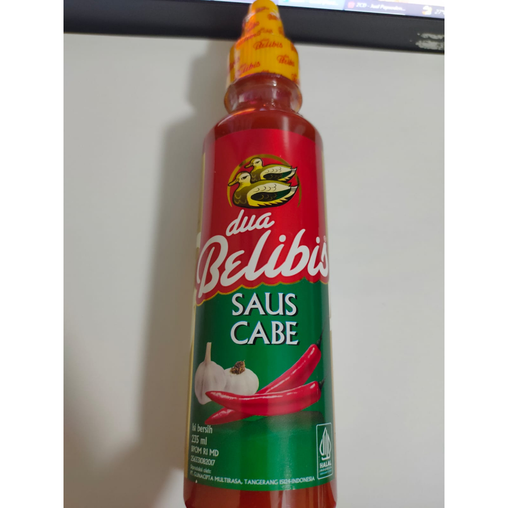 

DUA BELIBIS SAUS CABE/TOMAT 235ML PET