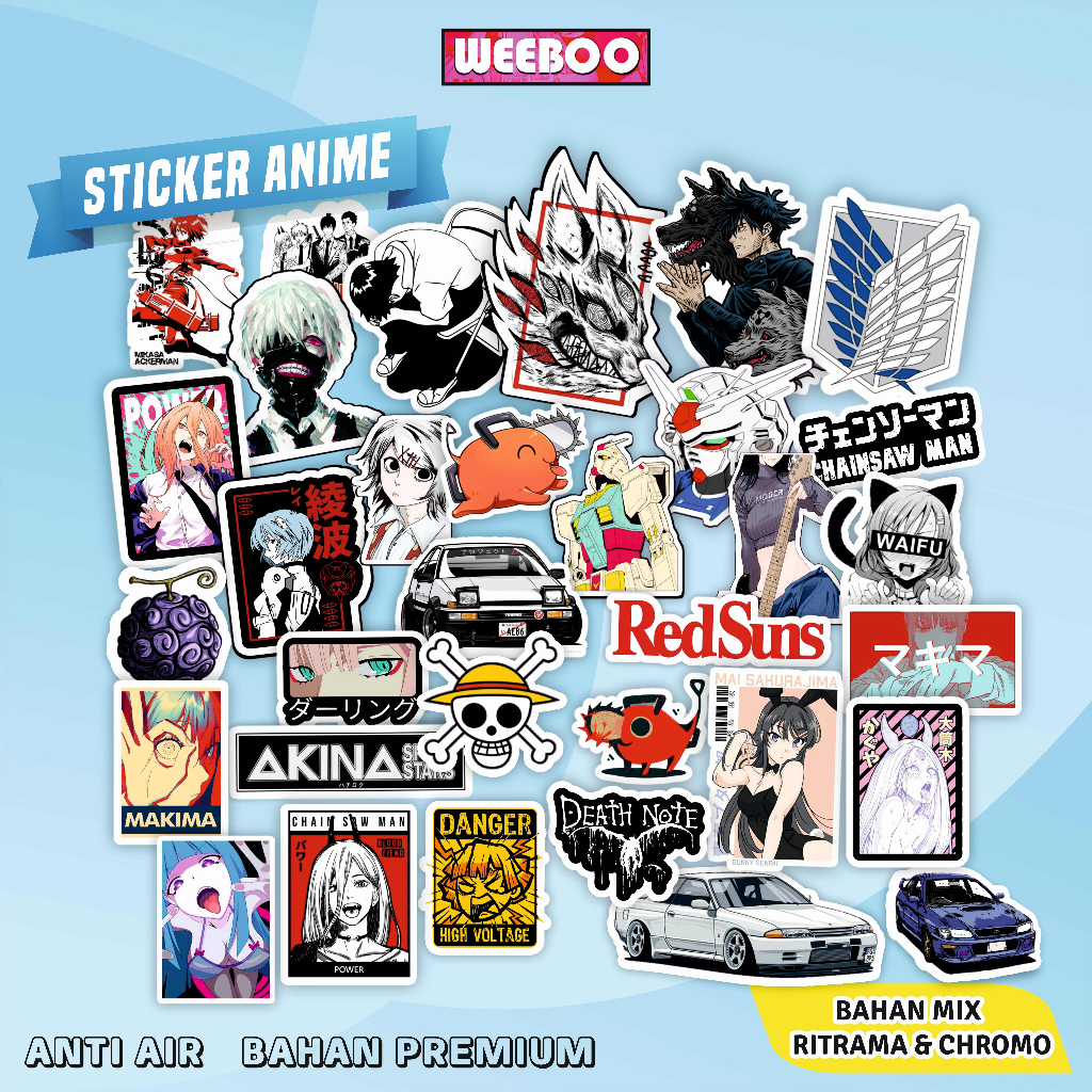 

Stickers Anime Art