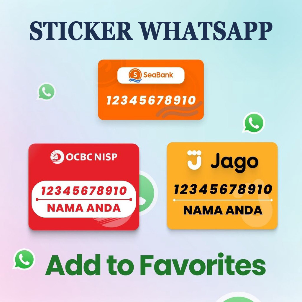 STICKER WA/WHATSAPP STICKER WA CUSTOM