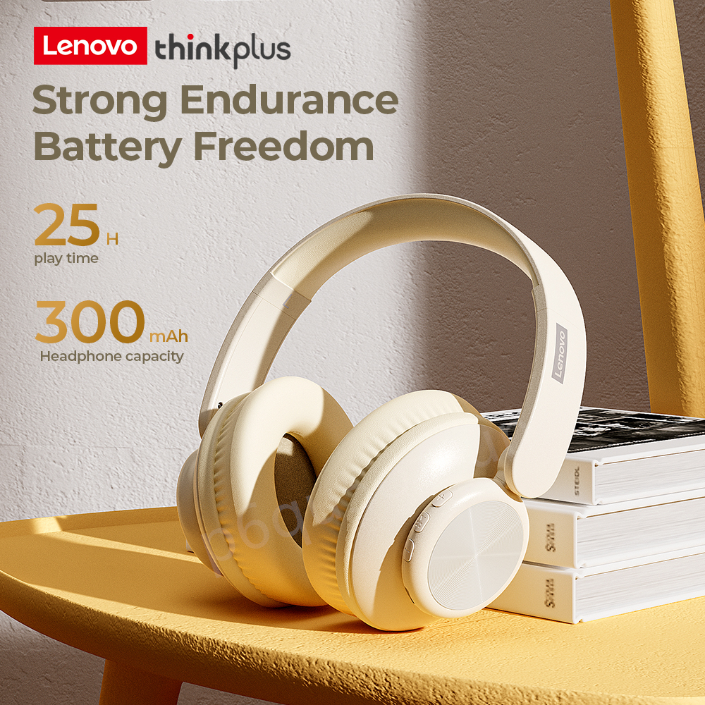 Lenovo G70 Bluetooth Headphone Gaming Headset HiFi Stereo Panggilan HD Cocok untuk Ponsel Komputer w
