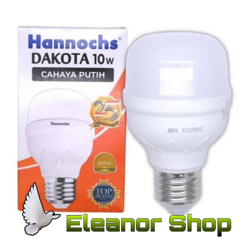 Lampu Led Hannocs Dakota 10 Watt Cahaya Putih