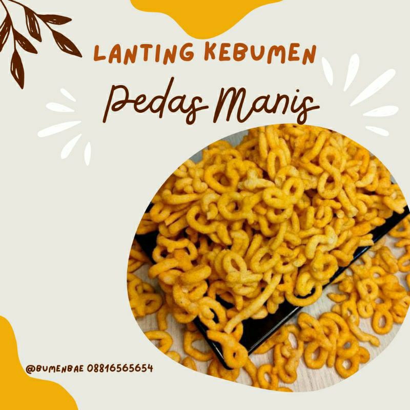 

LANTING BUMBU ASLI KEBUMEN RASA PEDAS MANIS