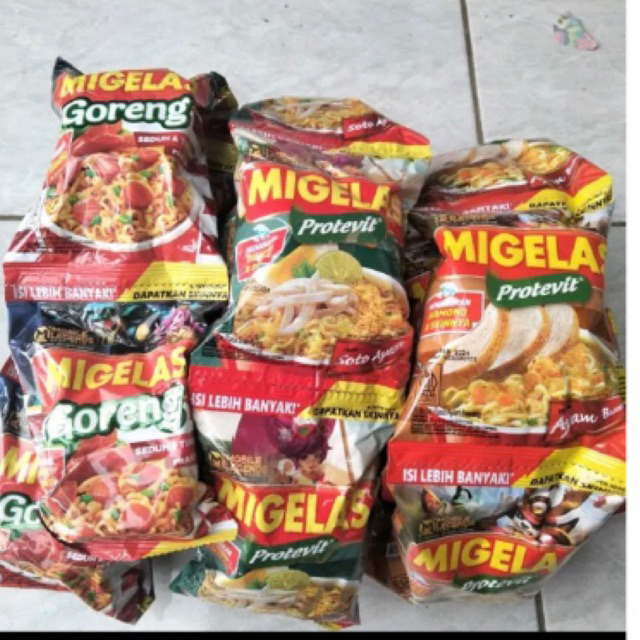 

Mie gelas 10 renceng