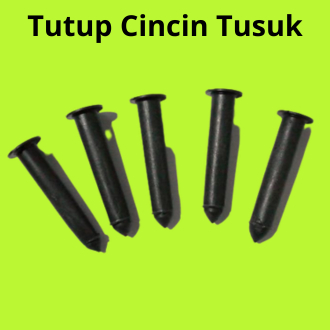 

Tutup Cincin Tusuk Baglog Jamur 1 Pack (1 Kg) isi 100 pcs