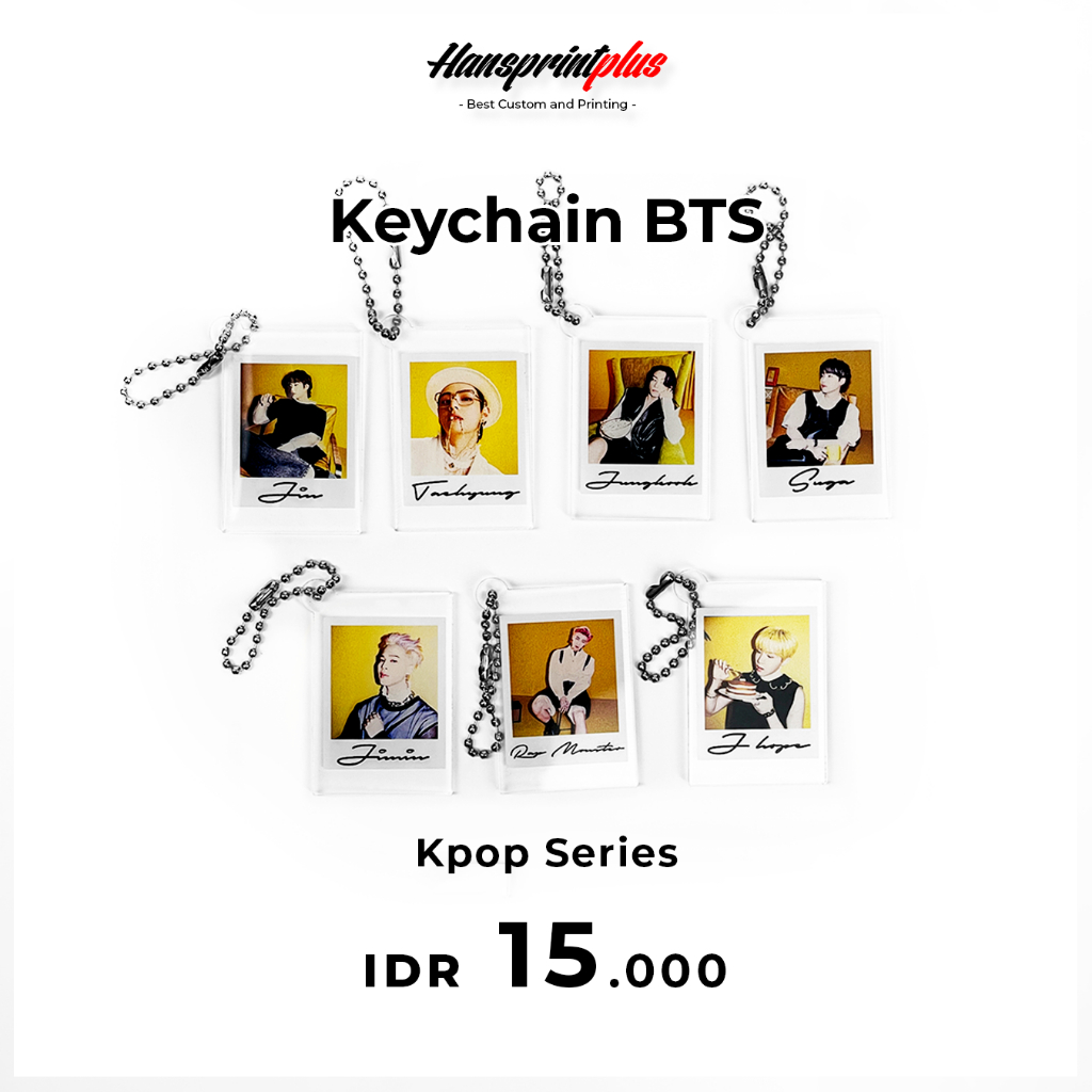 Gantungan Kunci BTS / Keychain BTS / Gantungan Kunci