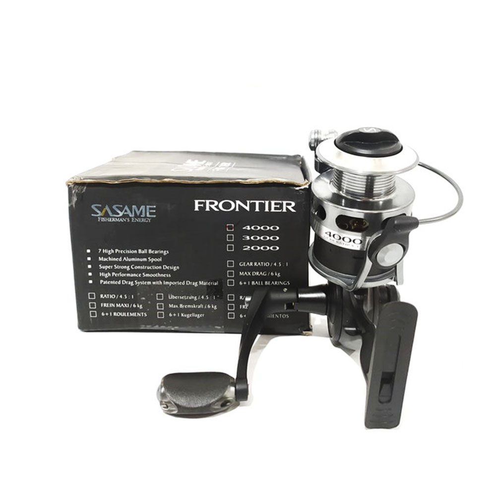 SASAME Frontier Fishing Reel Spinning Alat Pancing Kerekan Gulungan