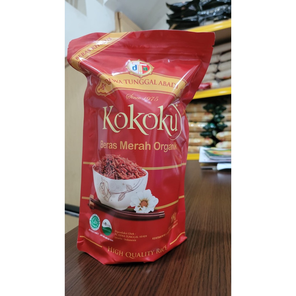 

XMASTER KOKOKU - BERAS MERAH ORGANIK 1KG