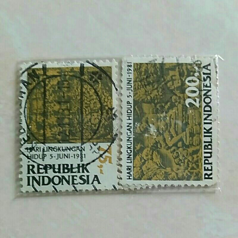

(AC) Perangko Indonesia 1981 Hari Lingkungan Hidup Set Lengkap 2pcs Used