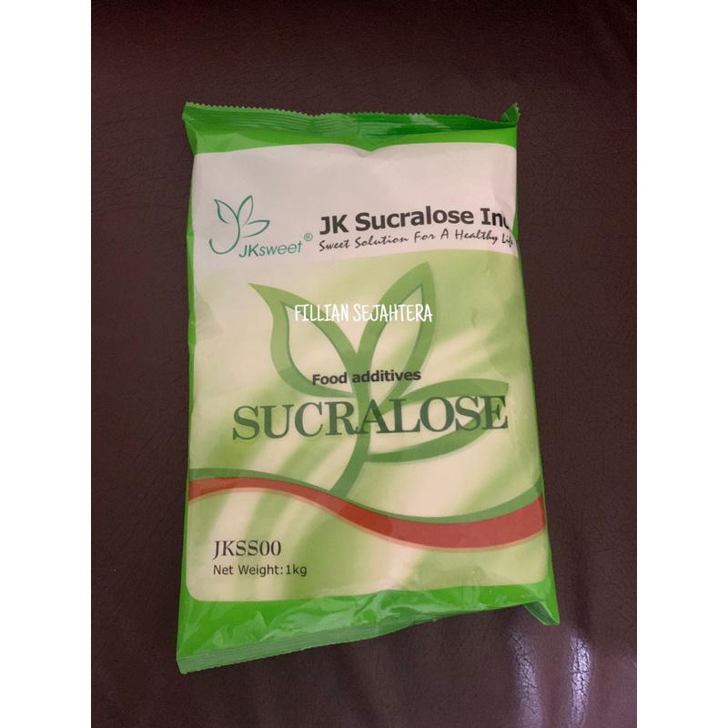 

Sucralose Powder JK Sweet / Sukralosa JK Sweet / Pemanis 600x Gula Nol Kalori JK Sweet 1 Kg