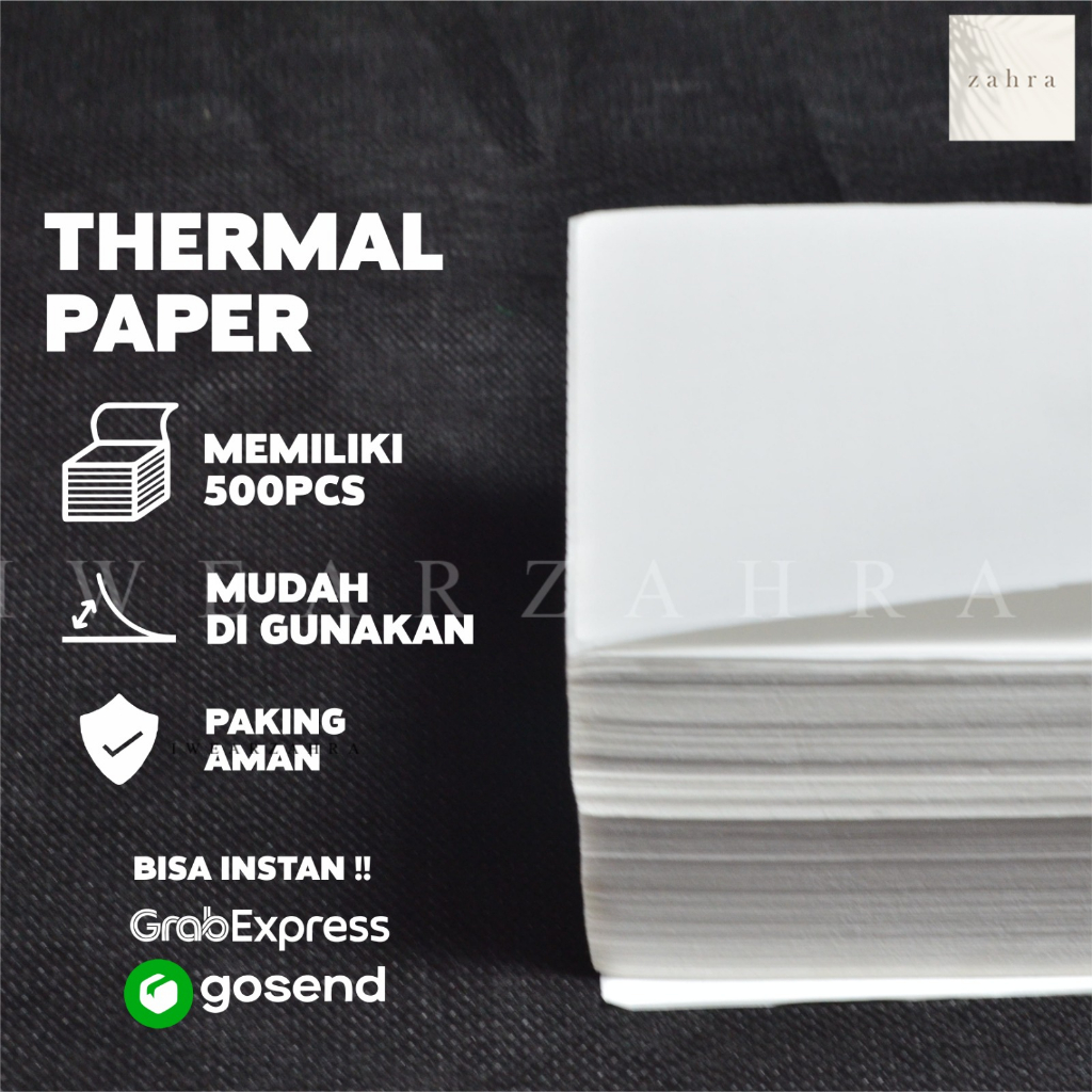 

THERMAL PAPER - Kertas Barcode Label Packing