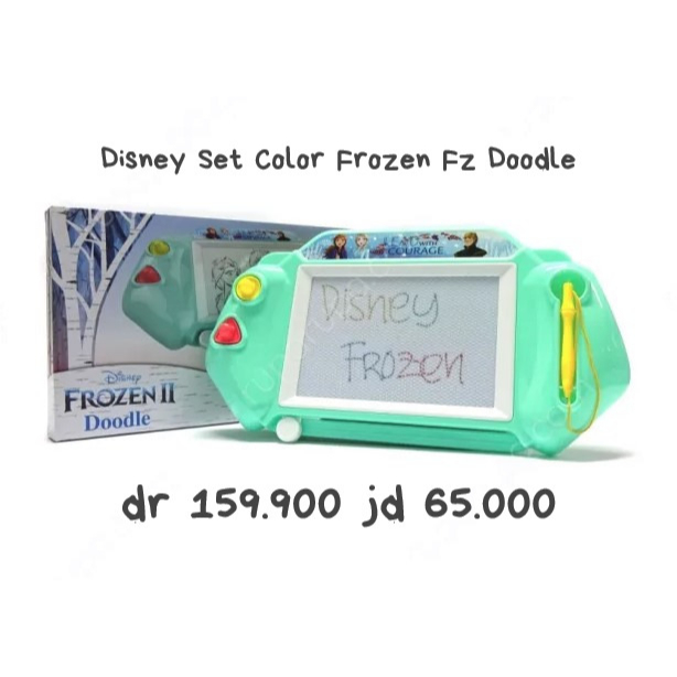 

Papan Tulis Anak Set Color Frozen Fz Doodle Original
