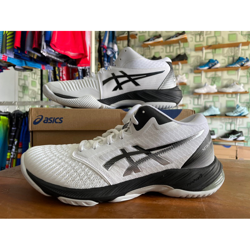 ASICS NETBURNER ORIGINAL PUTIH HITAM