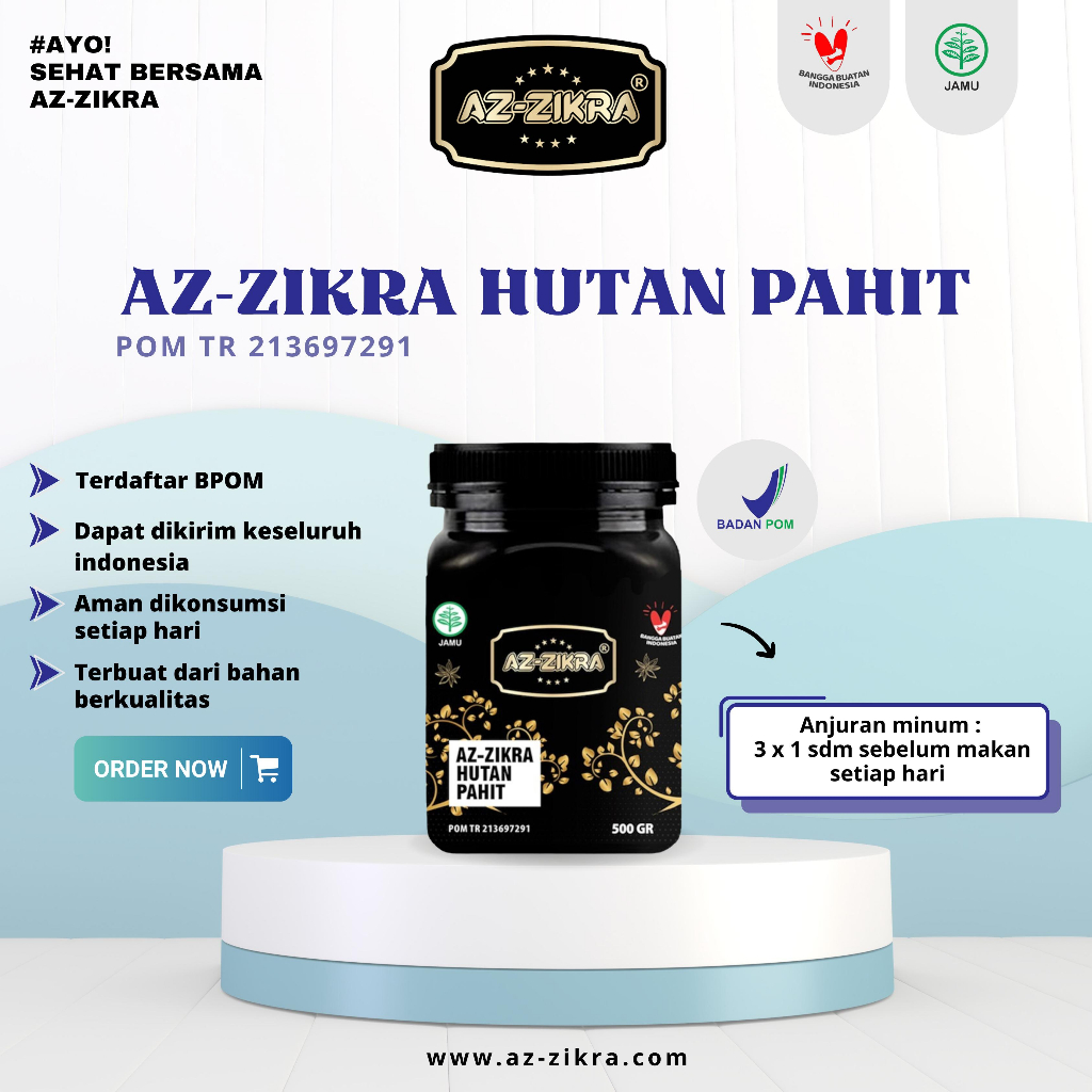 

AZZIKRA MADU HUTAN PAHIT 500 GR BPOM / AZ-ZIKRA