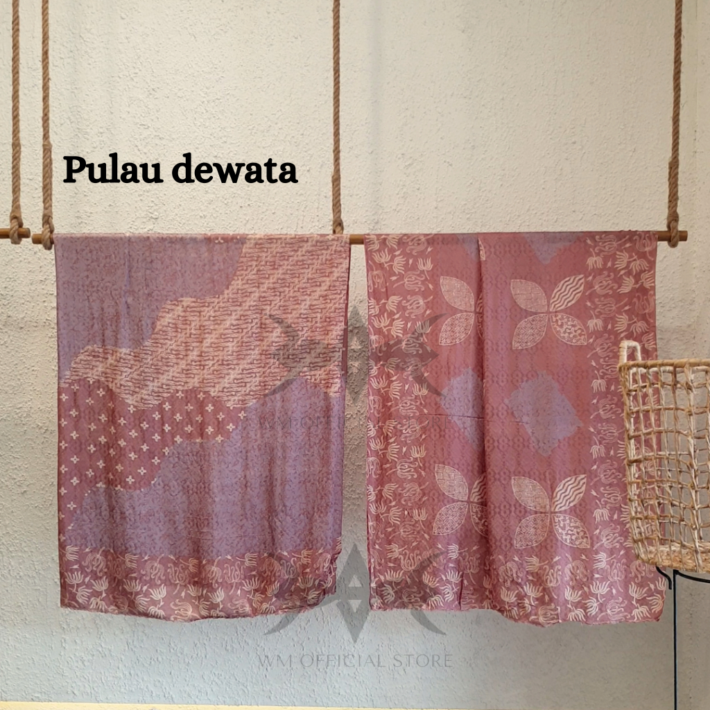 Setelan Kain Batik Viscose Motif Selembayung / Kain Batik Setelan