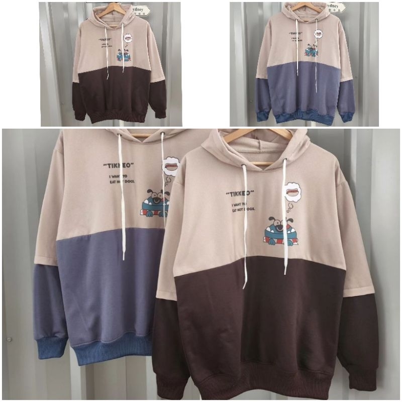 Puppies sweater/sweater wanita/sweater lucu korea/sweater murah/sweater sehari hari/sweater lucu