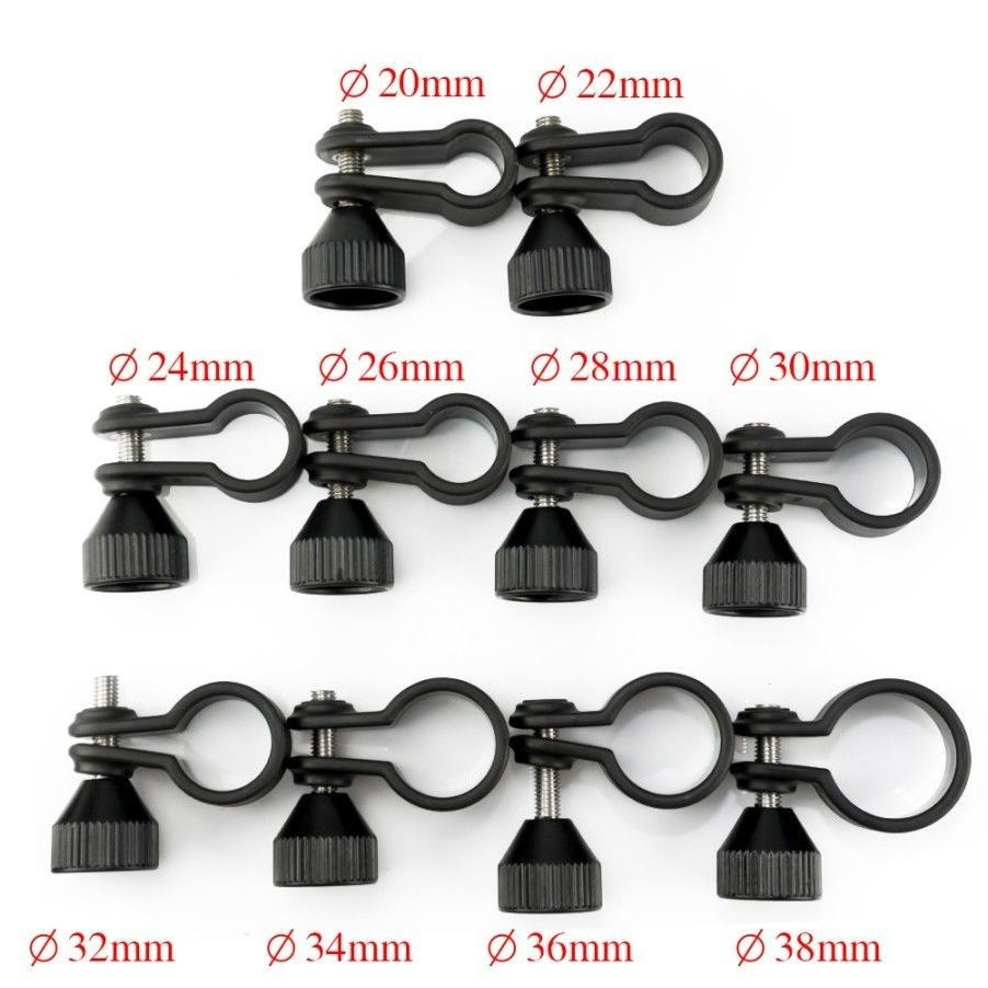 DH-8 Clip Mount Holder Torch Light Diving Seafrogs For YS Adaptor 34mm Clamp Adapter Senter Underwater Waterproof Selam Scuba Diving Dive