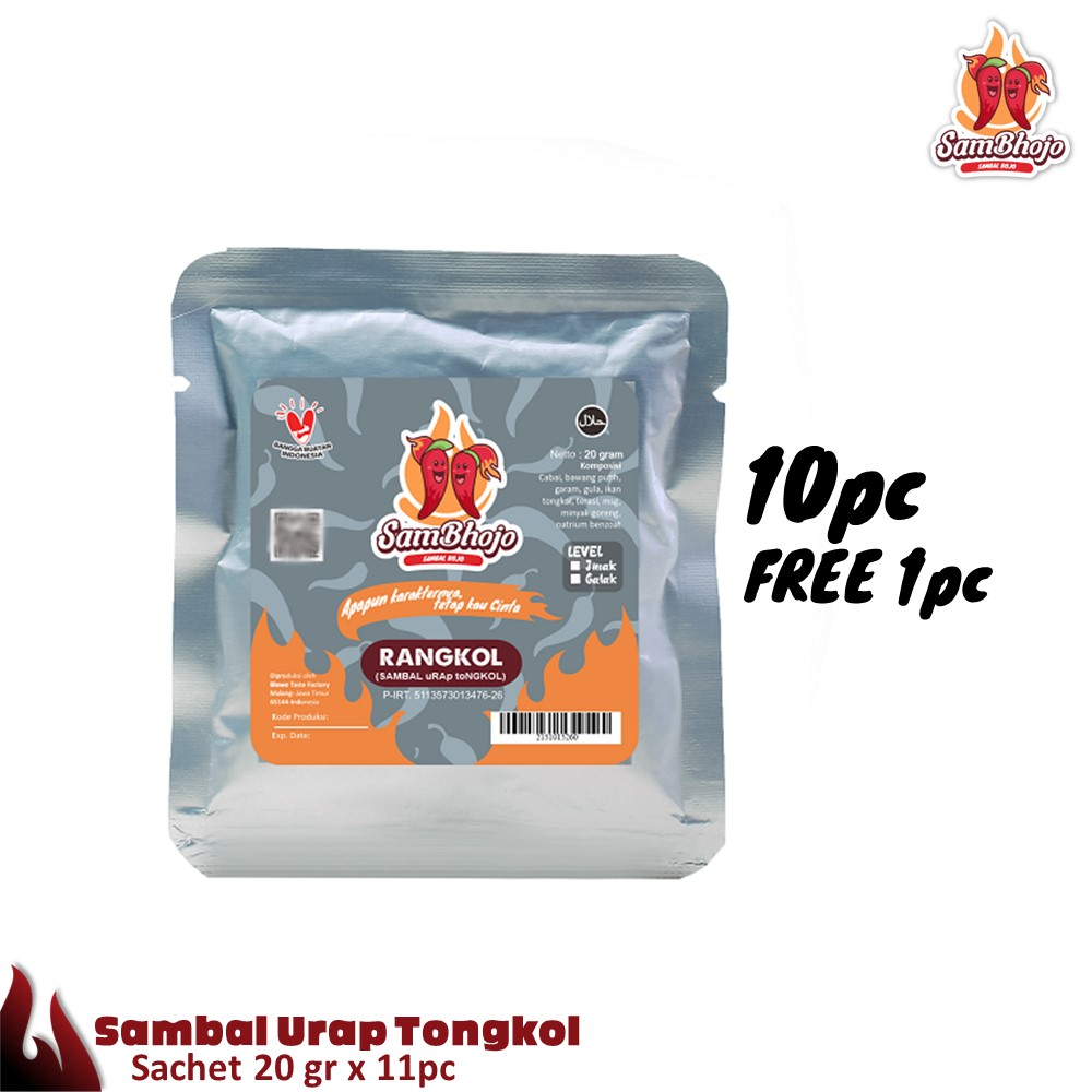 

SamBhojo - Sambal Urap Tongkol Paket 10 Gratis 1 - sachet 20 gr