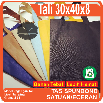 

30x40x10 Tas souvenir/seminar/tas bingkisan ultah/tas seminar/tas promosi spunbond goodie bag