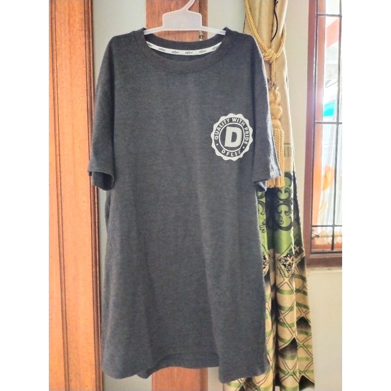 ✨ DFLIC ✨ Kaos Hitam Polos Pria Dewasa Keren (COD ✓ TAWAR ✓)