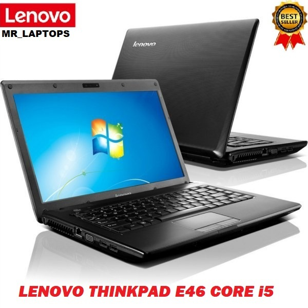 TERMURAH  Laptop Lenovo E46 Core i5 Gen 3 Ram 8GB - 1TB // Win 10 // Free Mouse