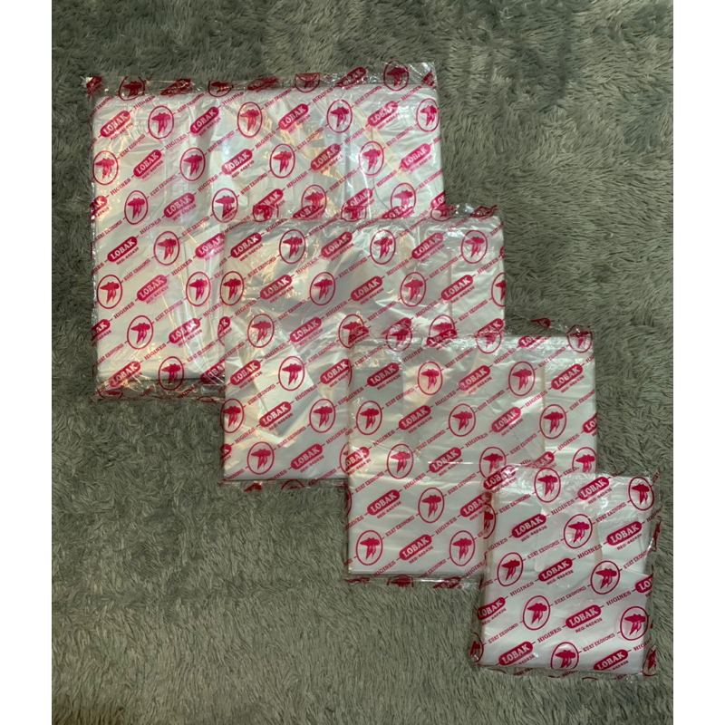 (Grosir)) Kantong Kresek. Plastik Merek LOBAK Bening Jumbo Hajatan Olshop