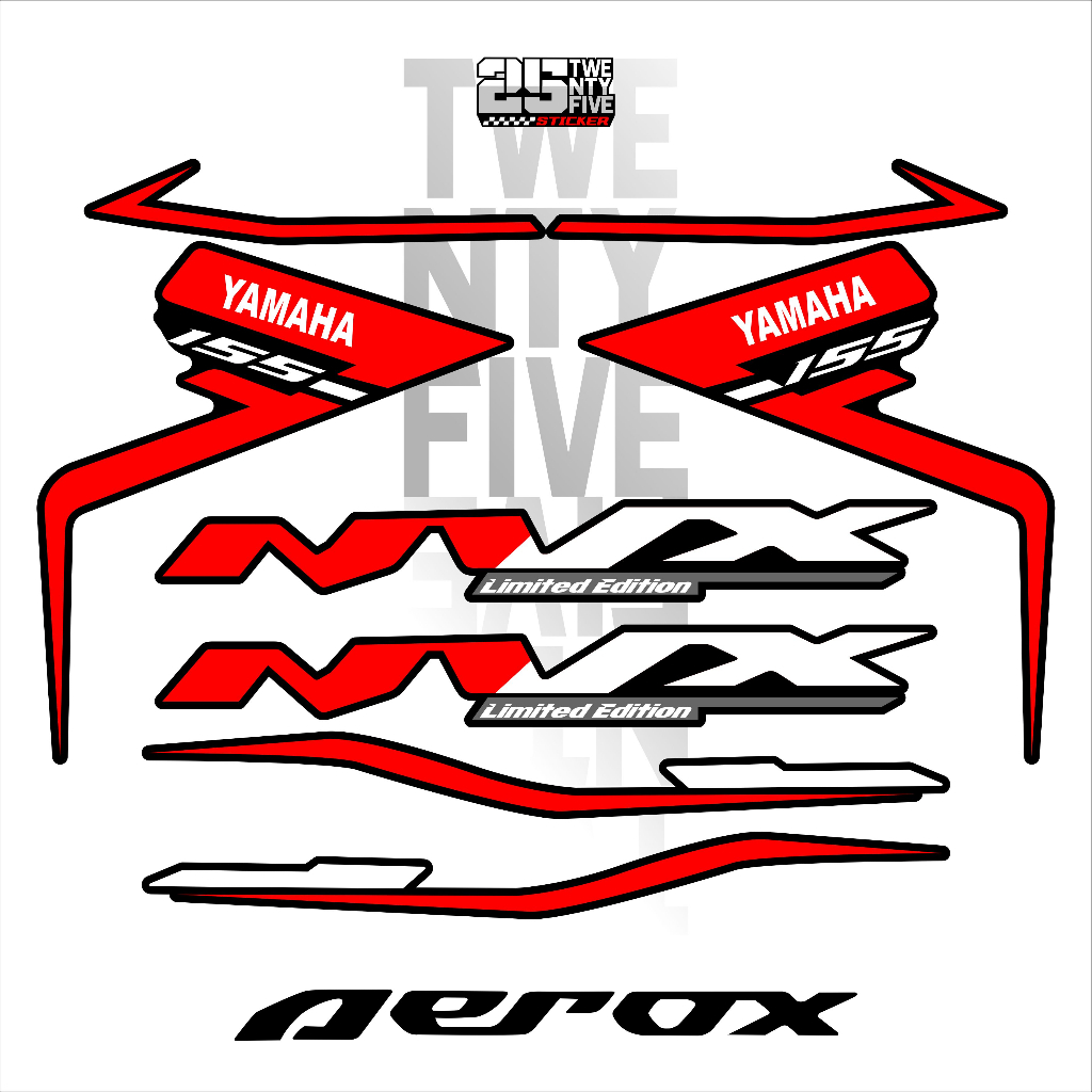 STRIPING AEROX OLD/STICKER AEROX 155/STRIPING AEROX MALAYSIA/STRIPING NVX 155/NVX 155/AEROX 155/STRI