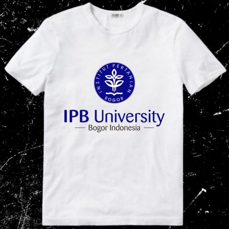 Baju Kaos Tshirt T Shirt Pria Laki Cowok Cewek Perempuan Unisex Kampus Campus IPB Ipb Institut Perta