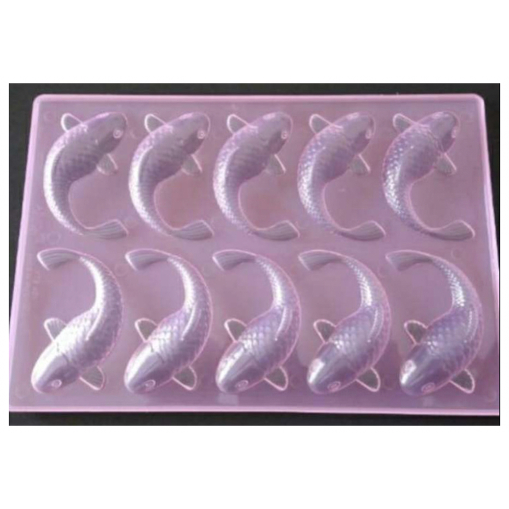 Cetakan agar jelly pudding ikan koi kecil 851 Asvita