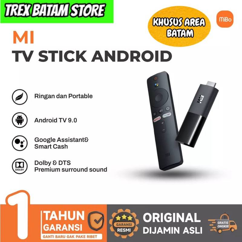 XIAOMI MI TV STICK ANDROID GARANSI RESMI ( BATAM )