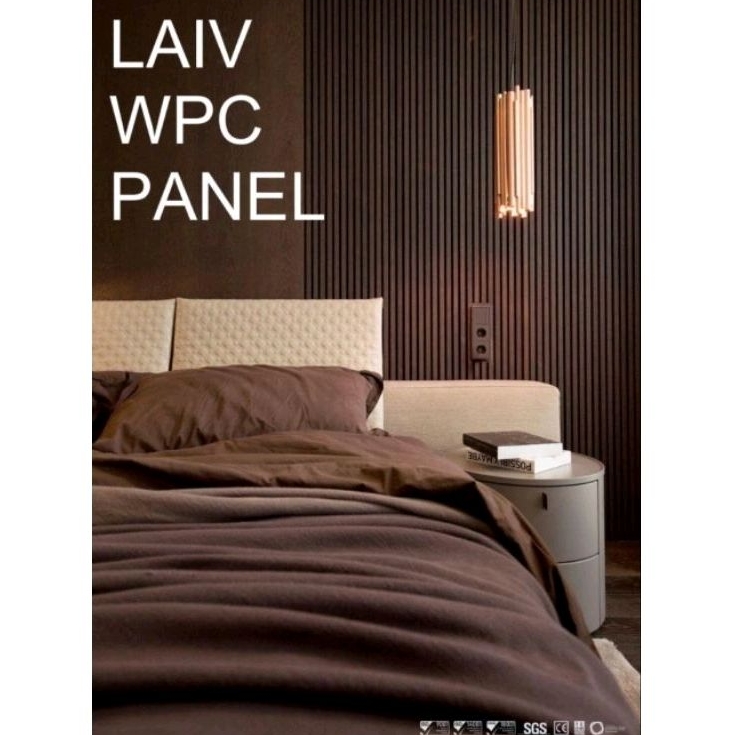 LAIV Wallpanel/Kisi Kisi Wallpanel/WPC Dinding Kayu/WPC Wallpanel