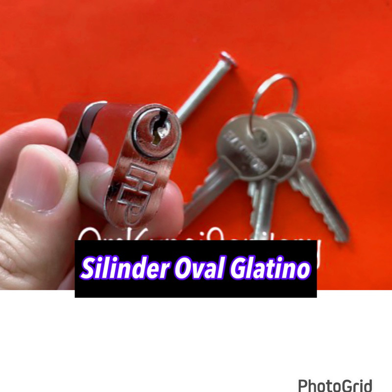 silinder oval cylinder kunci pintu alumunium Silinder Kunci Pintu Kait Geser Pintu Alumunium silinde