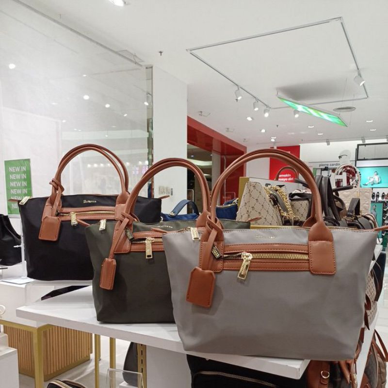 Hand Bag Parasut Bellezza Yz2232913 Original Counter Store Tas Wanita Jinjing Selempang nylon Ringan
