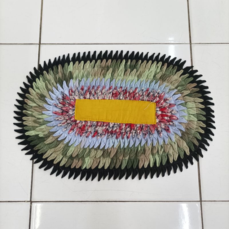 Keset Kain Oval Lumbukan