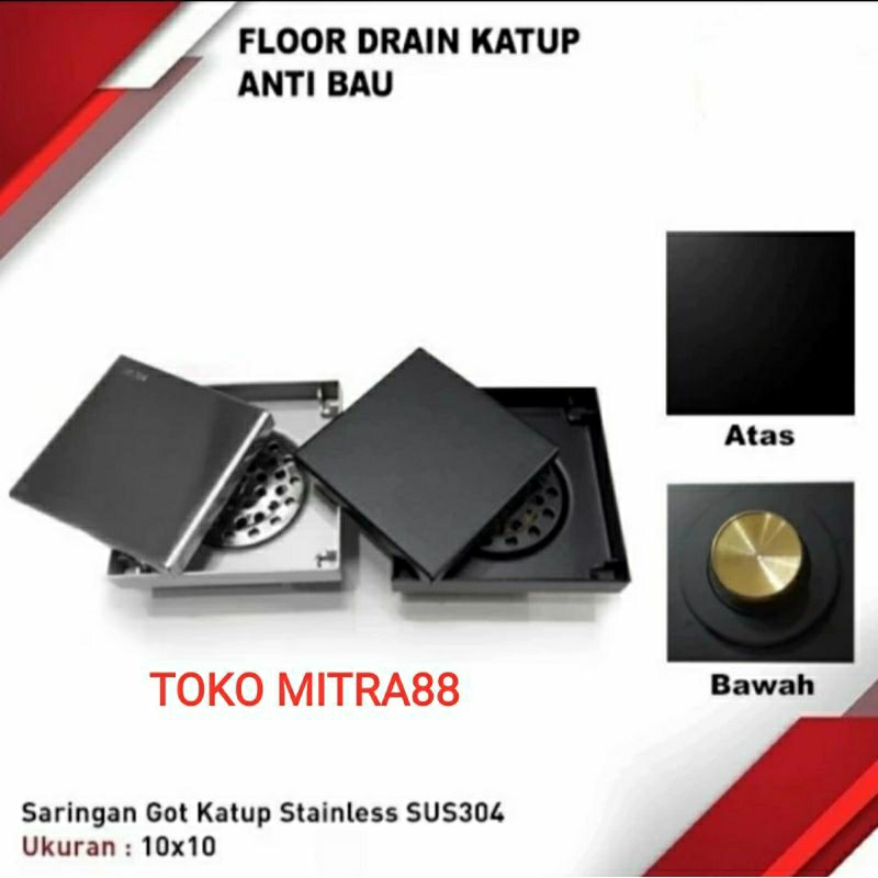 Flor drain saringan got kamar mandi anti kecoa