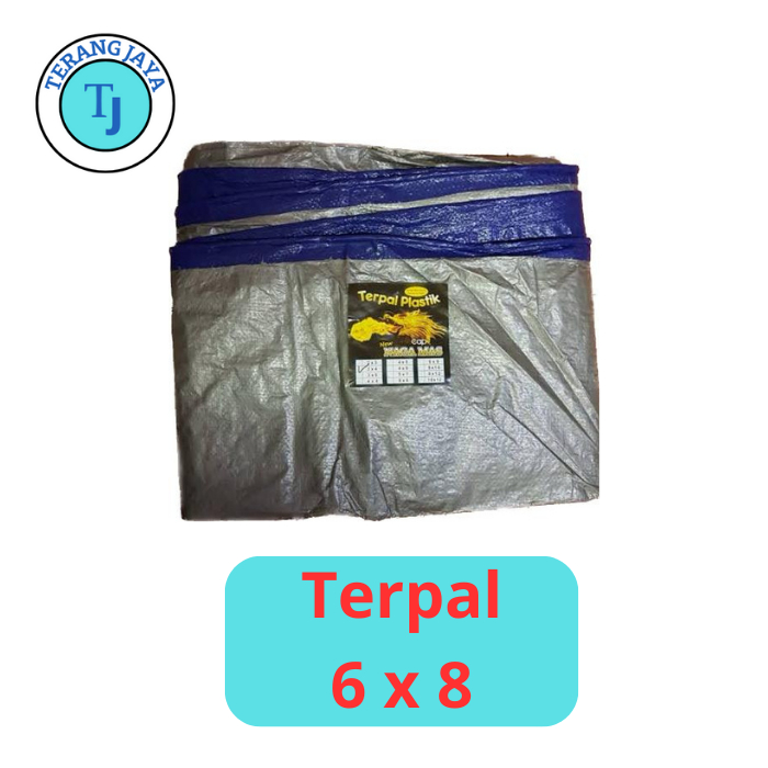 Terpal Plastik A3 Tebal 6 x 8 Naga Mas