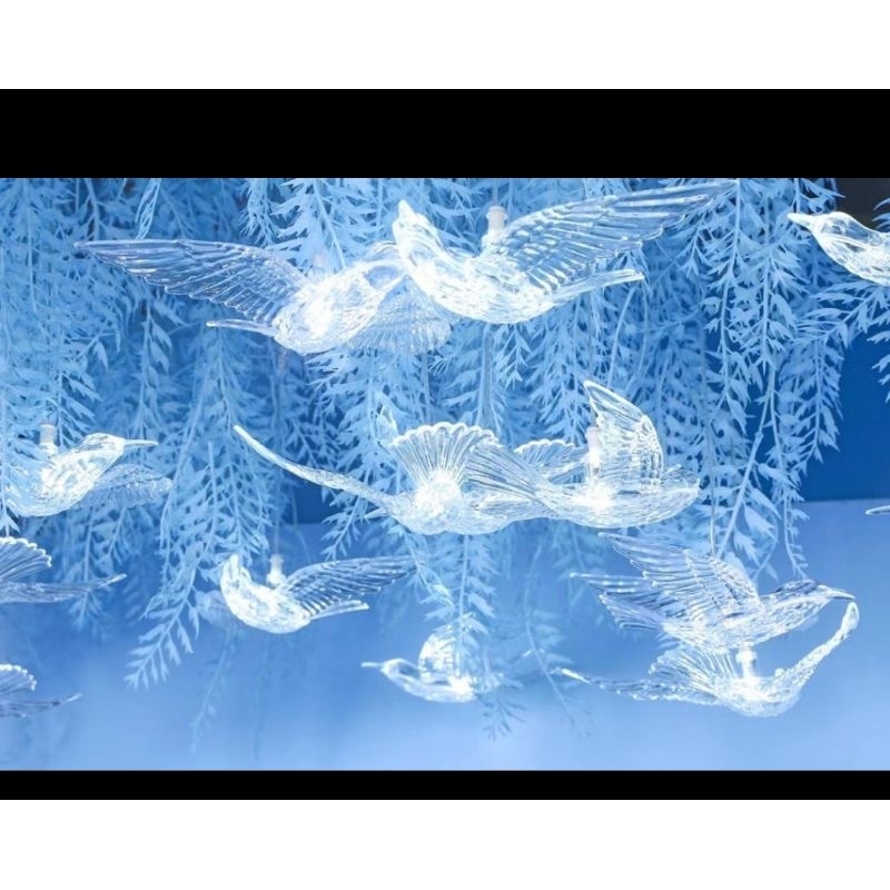 lampu burung/lampu dekor