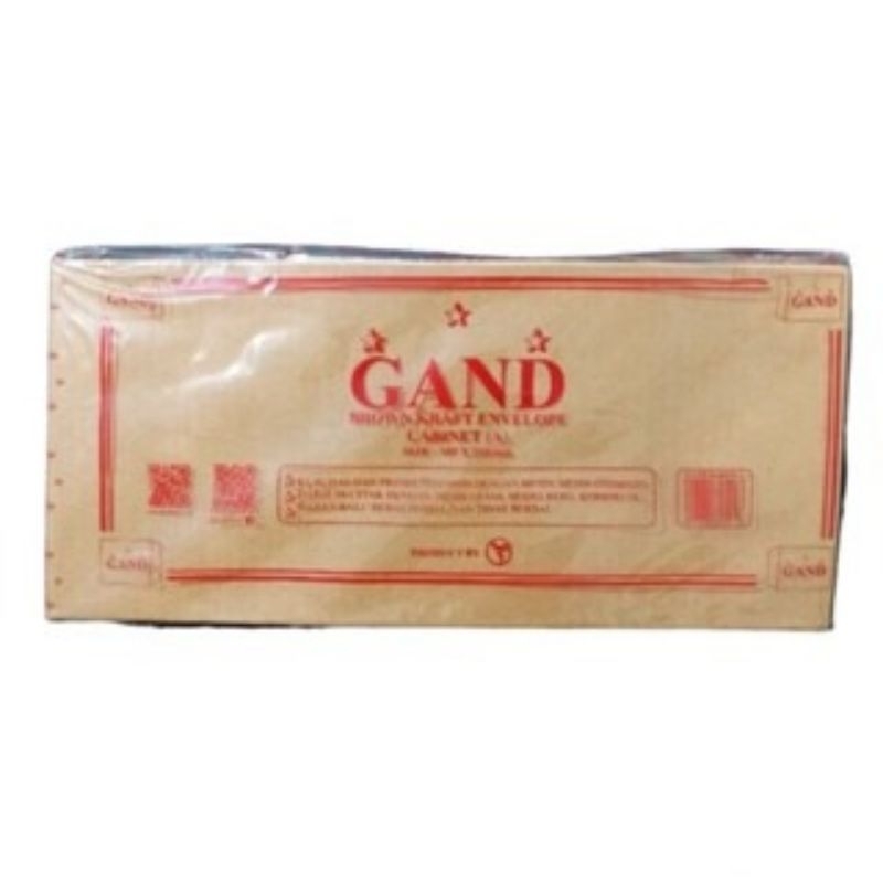 

amplop coklat uang kabinet gand 1pak