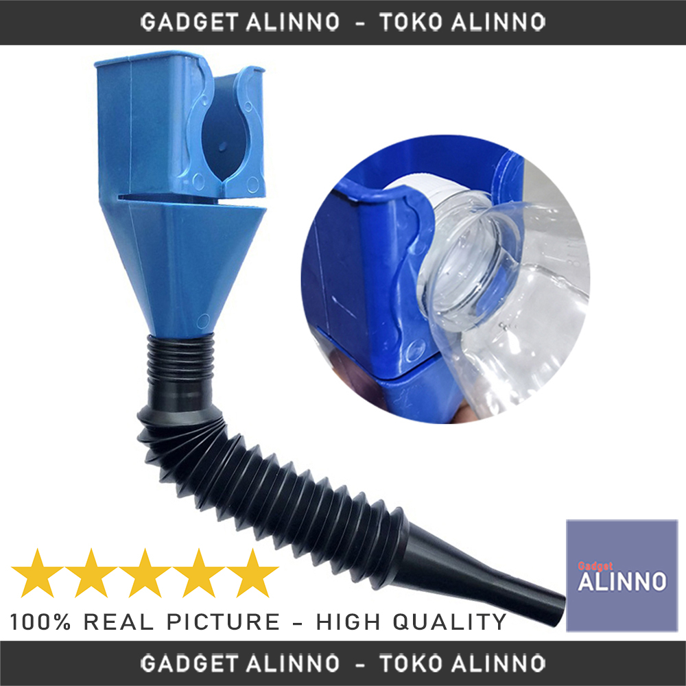 Corong Oli Motor Fleksibel Corong Oli Teleskopik Panjang Anti Tumpah Corong Oli Mobil Motor Fleksibe