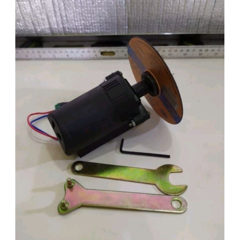 Gerinda Dinamo 775 - Mandrel - Konektor - Casing dan Mata Gerinda