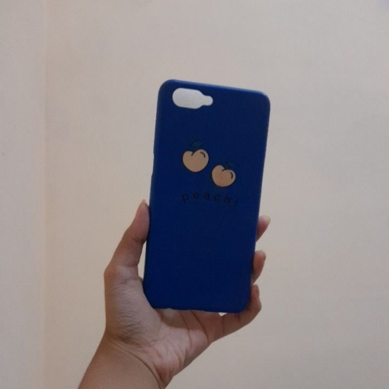 Case casing HP Handphone Ponsel Oppo A3S Aesthetic Peach