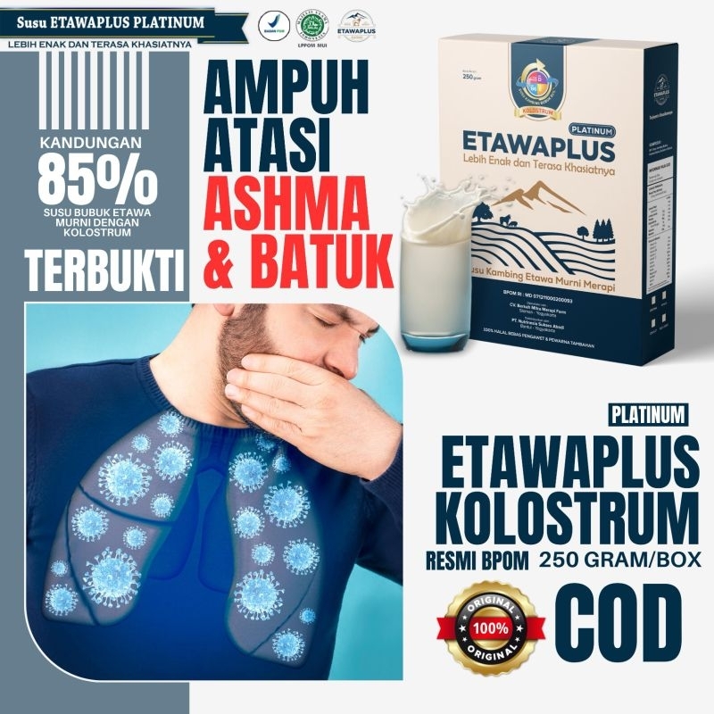 

ETAWA PLUS PLATINUM - Susu Kambing Etawaku Efektif atasi sesak nyeri sendi