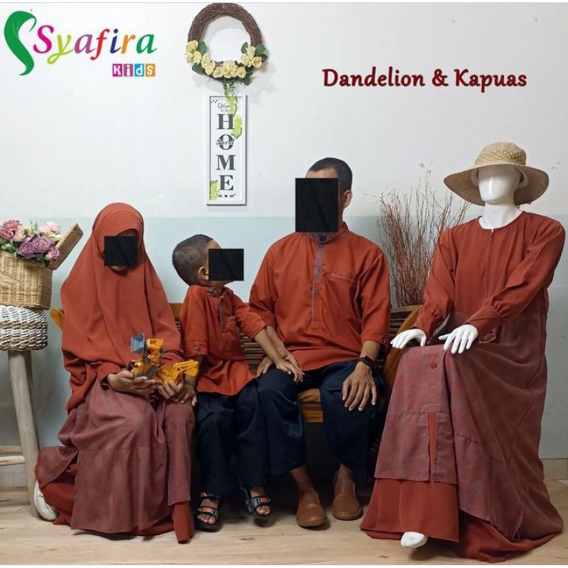 READY GAMIS DANDELION DEWASA BY SYAFIRA KIDS Stok model seperti kids semua