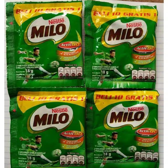 

SUSU MILO ACTIV GO 10 SACHET TERBAIK-22 GRAM