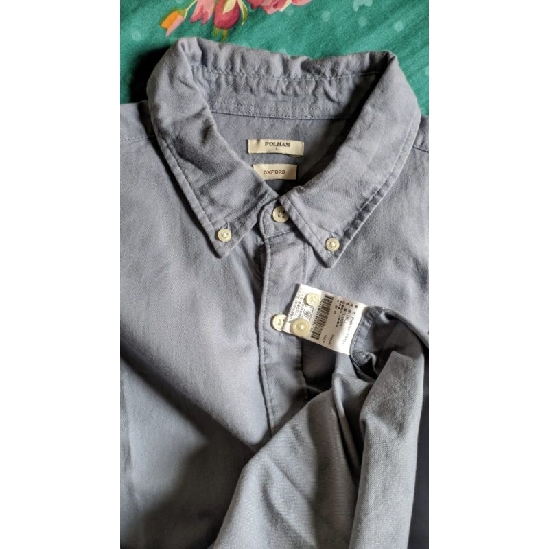 Kemeja POLHAM OXFORD lengan panjang
