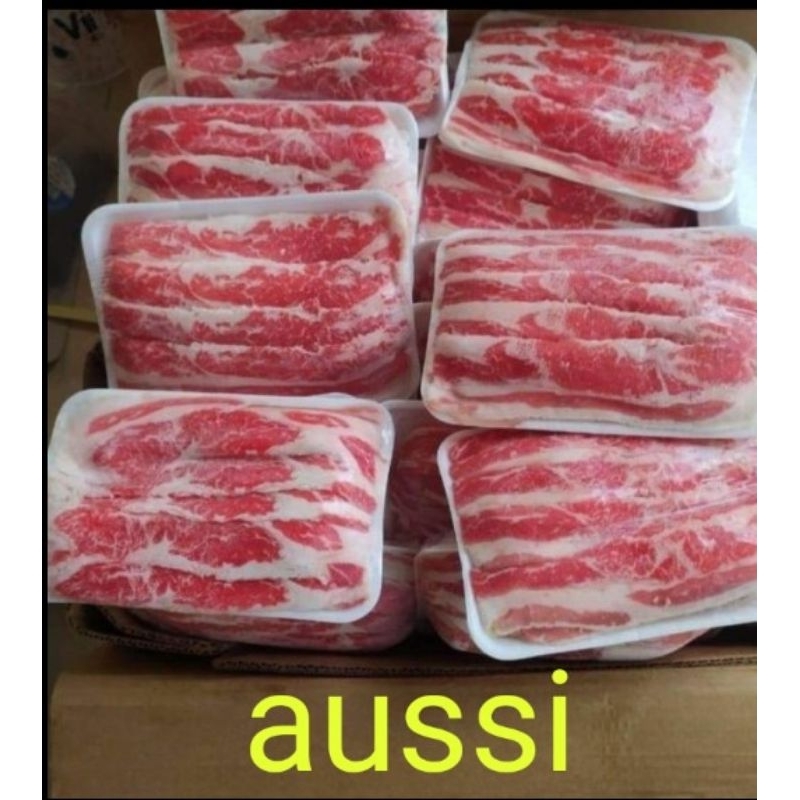 

beef slice aussi 250grm